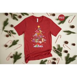 Sewing Machine Christmas Tree Shirt, Quilting Shirt, Sewing Lover T-Shirt, Christmas Tailor Gift, Sewing Christmas Shirt