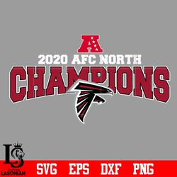 Atlanta Falcons 2020 AFC North Champions Svg,digital download