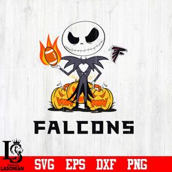 Atlanta Falcons, Chiefs NFL, Halloween, Jack svg, digital download