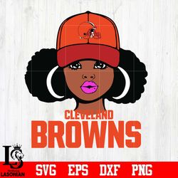 Cleveland Browns Girl svg, digital download