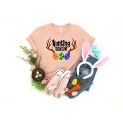 Hunting Season Shirt, Easter Egg Shirt, Easter Egg, Cute Easter Shirt, Gift For Easter, Peeps Easter Shirt, Easter Famil