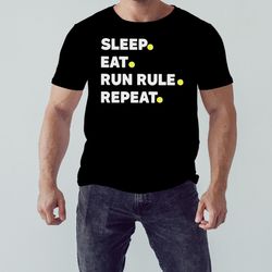 Summer of george sleep eat run rule repeat shirt, Unisex Clothing, Shirt for men women, Graphic Design, Unisex Shirt