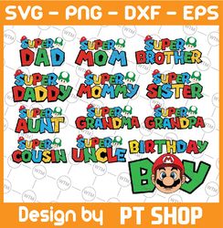 Video Game Family Birthday Boy Bundle Svg,Video Game Birthday Boy Png,Family Birthday Boy Svg,Birthday Party Boy Png,PNG