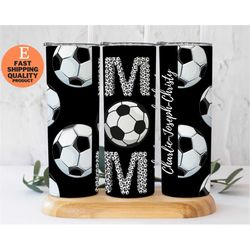 Personalized Soccer Mom Tumbler, Soccer Gifts, Soccer Mom Gift, Soccer Tumbler, Soccer Mom Tumbler, Custom Soccer Tumble