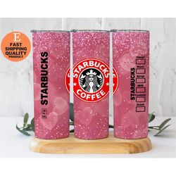 Starbucks Valentine's Day Glitter Tumbler - Sparkling Love Edition, Lover Skinny Tumbler, Gift for Valentines Day
