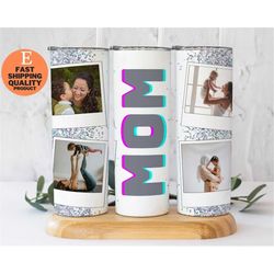 Colorful Mom Stainless Steel Tumbler - Perfect Gift for Mother's Day, Vibrant and Adorable Mom Tumbler