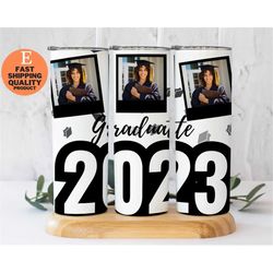 Graduation Gift Idea: Class of 2023 20oz Tumbler, Stainless Steel Tumbler with Graduation Message for Class of 2023