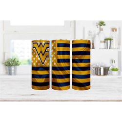 Tumbler Wrap for West Virginia Mountaineers