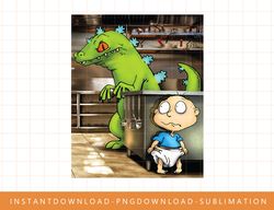 Reptar And Tommy Jurassic Park png, sublimate, digital print
