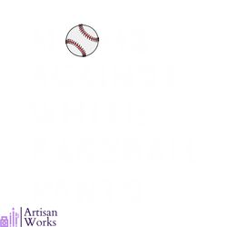 Moms Against White Baseball Pants SVG Graphic Design Files