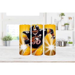 Tumbler Wrap For Pittsburgh Steelers