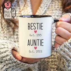 Promoted to Aunt, Cool Aunts Club Mug, Gift for Auntie, Aunt Birthday Mug, New Aunt Gift, Aunt Mug, Cool Auntie Mug, Aun