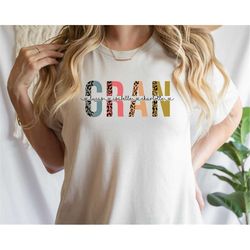 Gran Shirt, Custom Mothers Day Gift Tshirt With Kids Names, Grandma Birthday Shirt, Gift for Grandma, Funny Grandma Tee