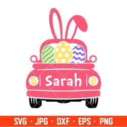 Happy Easter Truck Svg, Happy Easter Svg, Easter egg Svg, Spring Svg, Cricut, Silhouette Vector Cut File