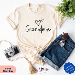 I love My Grandma Matching Set for Baby Shower, Grandma Gift set for grandma and new grandchildren, Mother's Day Shirt,
