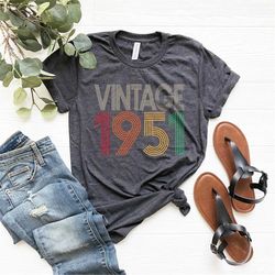 71st Birthday Shirt,Vintage 1951Shirt,71st Birthday Gift For Men,71st Birthday Gift For Women,71st Birthday Woman,71st B