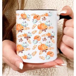 Fall Coffee Cup, Pumpkin Coffee Mug, Pumpkin Cup, Fall Mug, Autumn Decor, Farm House, Pumpkin Mug, Pumpkin Spice, Fall M
