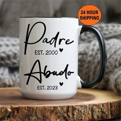 Personalized Abuelo, Gift For New Abuelo, Padre to Abuelo, Spanish Abuelo Gift, Pregnancy Announcement, Fathers Day Gift