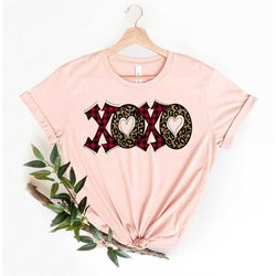 XOXO Shirt, Valentines Day Shirt, XOXO Valentine Shirt, Valentines Day Tee, Be Mine Shirt, Gift for Her, XO Shirt, Leopa