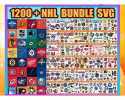 All tearm NHL Bundle Svg, Sport Svg, NHL Svg, Nhl Team Svg, NHL Logo Svg, Nhl Symbols, Nhl Icon Svg, Hockey Svg, Hockey