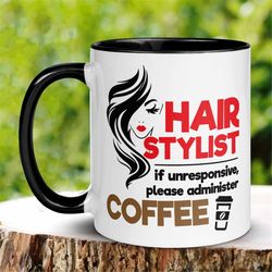 Hairstylist Gift, Hairstylist Mug, Hairstylist Cup, Hairdresser Mug, Beautician Gifts, Hairstylist Coffee Mug, Funny Hai