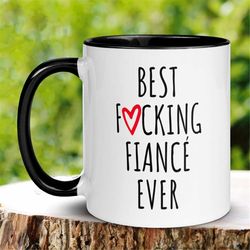 Fiance Gift, Fiance Mug, Gifts for Fiance, Fianc Engagement Coffee Mug, Fiance Birthday Gift, Best Fiance Ever Mug, Best