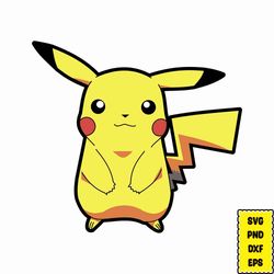 Pokemon picachu-pokemon Svg, Pokemon Bundle, pokemon svg, Pokemon Cricut, Pokemon png, Pikachu svg, Charizard Togepi