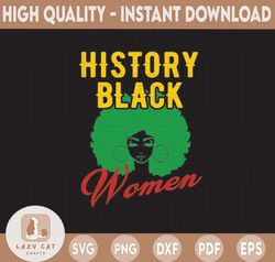 History black women svg png – black women svg, black woman svg, dxf, svg for cricut silhouette - Black History month svg