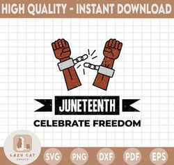 Juneteenth svg, Juneteenth 1865, Freedom 1865, African American Freedom PNG, Dxf, usa flag, black history, black king