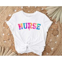 Water Color Nurse Shirt, Nurse T-Shirt, Nurse Week Shirt, Matching Nurse T-Shirt, Shirt for Nurse, Cute Nurse Shirt, Gif