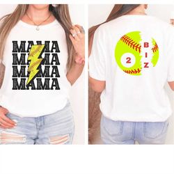 custom softball mom shirt, softball season shirt, softball mama shirt, softball game day shirt, mom softball tee, softba