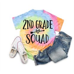 2nd Grade Teacher Shirts, Second Grade Teacher Shirts, 2nd Grade Squad