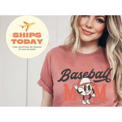 Baseball Mom Shirt, Baseball T-Shirt, Baseball Shirt For Women, Sports Mom Shirt, Mothers Day Gift, Baseball Mom Shirt,