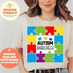 Autism Acceptance Shirt, Autism Day Shirt, Autism Awareness Shirt, Autism Month Shirt, Autistic Pride Shirt, Gift for Au