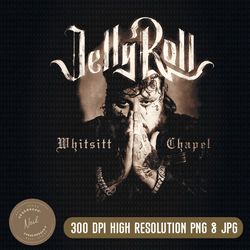 Jelly Roll Whitsit Chapel png, PNG High Quality, PNG, Digital Download