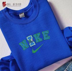 Nike Texas AM Corpus Christi Islanders Embroidered Crewneck, NCAA Embroidered Sweater, NCAA Hoodie, Unisex Shirts