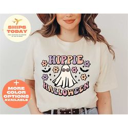 Hippie Halloween Shirt, Halloween Shirt, Halloween Boo Shirt, Halloween Retro Shirt, Funny Halloween Shirt,Halloween Par