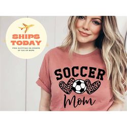 Soccer Mom Shirt for Mom - Soccer Mom Tshirt for Women - Cute Soccer Mom T Shirt for Her - Birthday Shirt for Soccer Mom