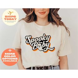 Spooky Babe Shirt, Spooky Babe T-shirt, Women Halloween Shirts, Halloween Tshirts For Women, Spooky Babe, Hippy Hallowee