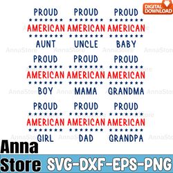 Proud American Grandpa Svg,July 4th SVG, Fourth of July svg, America Svg, Patriotic Svg,Retro 4th July Svg Bundle ,Indep
