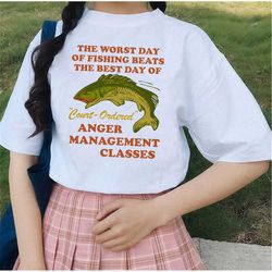 Worst Day Of Fishing Shirt-funny shirt,funny tshirt,funny crewneck,graphic tees,graphic sweatshirt,fish shirt,vintage fi