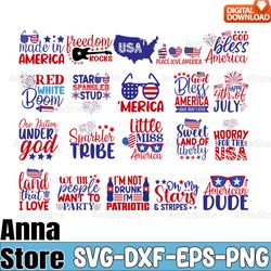 July 4th SVG, Made In America Svg,Fourth of July svg, America Svg, Patriotic Svg,Retro 4th July Svg Bundle ,Independence