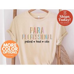 Patient Kind Care Para Life Shirt, Para Teacher Gift, Paraprofessional Shirt, Cute Para Shirt, Para Tee, Paraprofessiona
