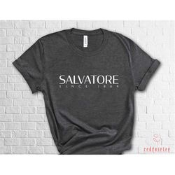 salvatore shirt, mikaelson shirt, the vampire diaries damon stefan salvatore klaus mikaelson shirt, Mystic Falls shirt,