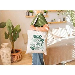 welcome to harry's house tote bag -aesthetic tote bag,art tote bag,aesthetic tote,aesthetic canvas tote,cute tote bag,ha