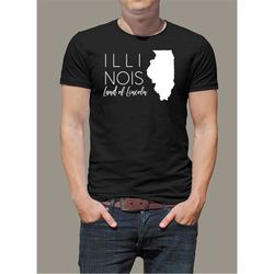 Illionis Shirt , Illionis State , Illionis gift , Illionis Vacation , Vacation Shirt , Land of Lincoln , State Shirts ,
