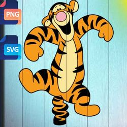 Tigger SVG Free, Tigger Winnie the pooh SVG Free