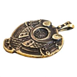 Angel brass necklace pendant,handmade angel brass charm,ukrainian jewelry,angel jewelry charm,ukrainian christmas gift