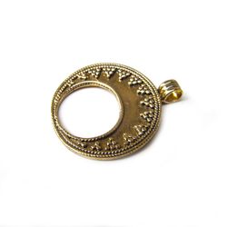 Full Moon necklace pendant,womens moon amulet,Full Moon bronze charm,ukrainian women's jewellery,lunnytsa necklace charm