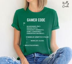 Computer Code Gamer Shirt, Java Computer Science Coder Tshirt, PC Gaming Shirt, Nerdy